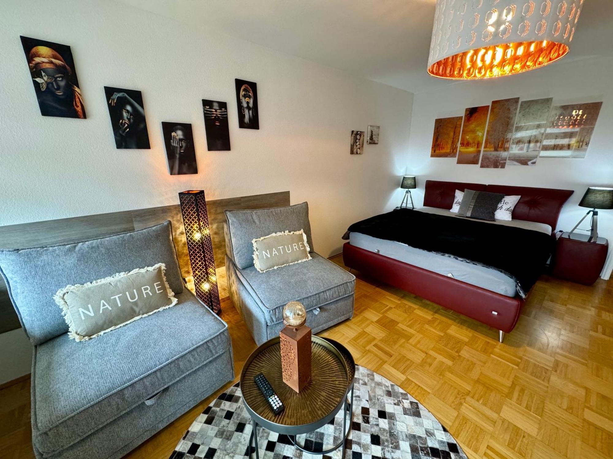 Sunset View Apartment With Logia ايتلنغن المظهر الخارجي الصورة